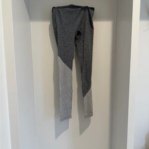 We Over Me Charcoal and Light Gray Leggings